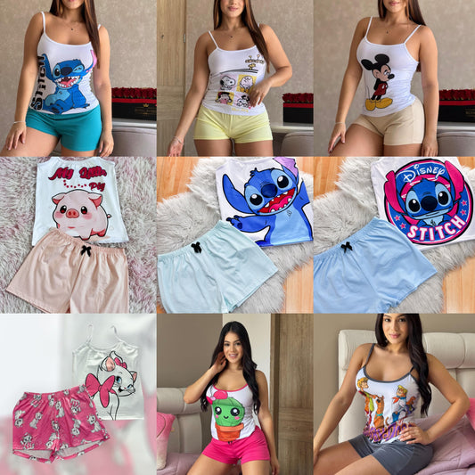 Mayorista: pijamas económicas x 6 unidades